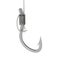 Metal fishing hook and line