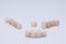 Metal Free Ceramic Dental Crowns. Ceramic zirconium in final version. Staining and glazing. Precision design and high