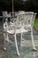 Metal garden chairs