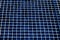 Metal grid texture in navy blue tone.