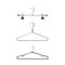 Metal Hangers, Durable Closet Essentials. Sleek And Sturdy, They Efficiently Organize Clothes, Preventing Wrinkles