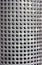 Metal holed or perforated grid background