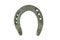 Metal horse shoe isolated