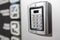 Metal intercom electronic access control door box with numeric keypad