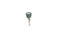 Metal key from the door of home on a white background isolate. Manufacturing of keys. house, apartment, building, design, project