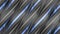 Metal lines move horizontally. Animation. Woven metallic colored lines slowly move diagonally. Animation of background