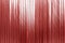Metal list wall texture of fence in red color