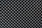 Metal mesh or aluminum grid on black background