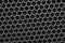 Metal mesh of speaker grill texture