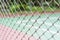 Metal mesh wire fence