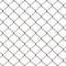 Metal net, intertwined metal wires on a white background. Metal fence