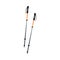 Metal nordic walking sticks, sport at free time