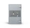 Metal safe cabinet isolated on a white background   3d illustration