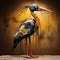 Metal Screw Heron: A Surrealistic Expression Of Robotic Realism