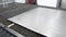 Metal sheet on industrial digital CNC laser cutting machine