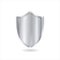 Metal Shield Icon, Silver Knight Shield, Ancient Protective Armor