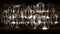 Metal shiny binary code, rusted dark background digital binary code, big data, cloud service, matrix, artificial intelligence