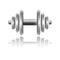 Metal sports dumbbell