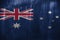 Metal texutre or background with Australia flag