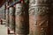 Metal Tibetan Prayer Wheels