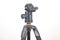 Metal tripod for the camera. subjects for shooting a frame