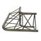 Metal truss girder element