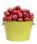 Metal Tub Of Red Delicious Apples