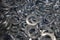 Metal washers Grover under nuts bolts chrome