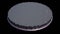 Metalens. Array of small lenses mounted on disk wafer. 3d render illustration view 5