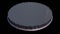 Metalens. Array of small lenses mounted on disk wafer. 3d render illustration view 6