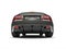 Metallic brown grey modern luxury sports car - rear view