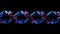 Metallic DNA Chain Fusion AI Generative