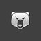 Metallic Icon - Bear