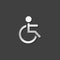 Metallic Icon - Disabled access