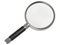 Metallic magnifying glass