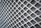 A metallic mesh made of aluminum