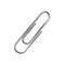 Metallic paper clip