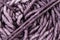 Metallic Purple Yarn Texture Close Up