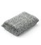 Metallic scrub sponge