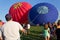 METAMORA, MICHIGAN - AUGUST 24 2013: Hot Air Ballo