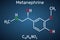 Metanephrine molecule. It is metabolite of epinephrine, adrenaline, biomarker for pheochromocytoma. Structural chemical