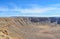 Meteor Crater Natural Monument in the Arizona Rocky Plain