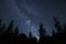 Meteor fireball streaks through the sky