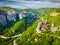 Meteora, Greece. Monastery of Roussanou, world Greek heritage