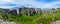 Meteora Greece Panoramic view with monasteries