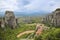 Meteora monastery in Greece