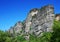 Meteora rock cliffs in Greece