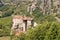 The Meteora -  rock formation in central Greece. Complex of Eastern Orthodox monasteries