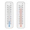 Meteorologic Alcohol Thermometers Realistic Set