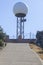 Meteorological radar at Sierra de Fuentes, Spain. SPA area